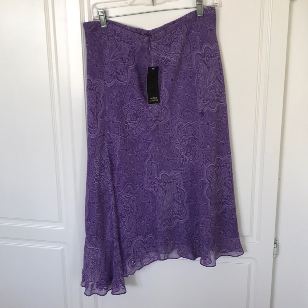 Valerie Stevens purple skirt (never used)